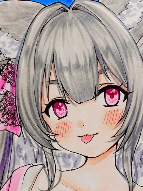 自作イラスト オリジナル 同人 ケモ耳 浴衣の女の子 原画 A5 男性向け < アニメ/コミック/キャラクター 自作イラスト オリジナル 同人 ケモ耳 浴衣の女の子 原画 A5 男性向け < アニメ/コミック/キャラクターの