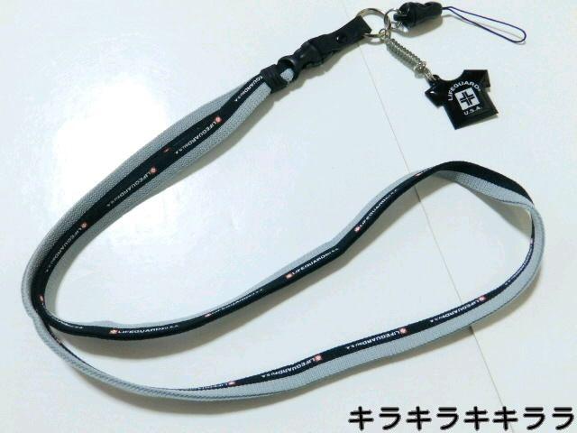【LIFE GUARD/ライフガード】《New》クリーナー付★ネックストラップ<ブラックxグレー> < 家電/AV  【LIFE GUARD/ライフガード】《New》クリーナー付★ネックストラップ<ブラックxグレー>  < 家電/AVの