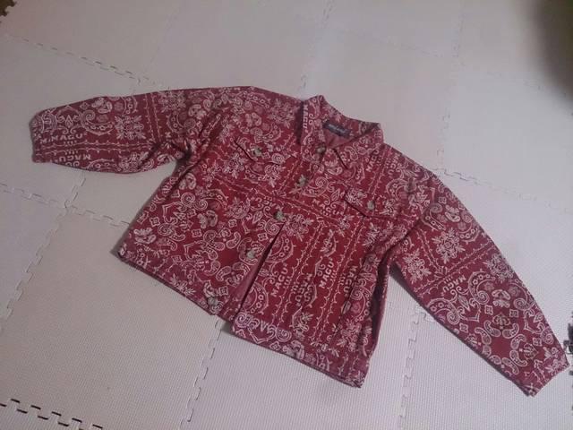 120 MAGU2MAGU2 デニム生地 美品 < キッズ/ベビー  120 MAGU2MAGU2 デニム生地 美品  < キッズ/ベビーの