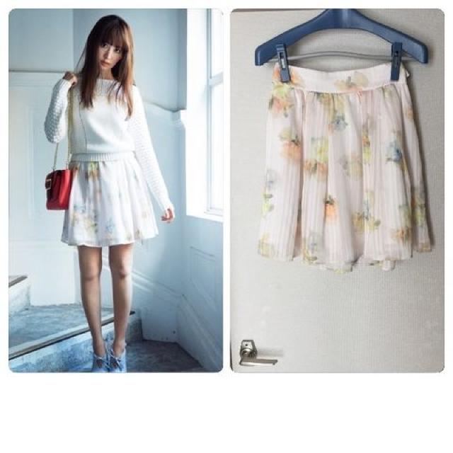 リランドチュール カラフルぼかしフラワースカート < ブランド  リランドチュール カラフルぼかしフラワースカート  < ブランドの