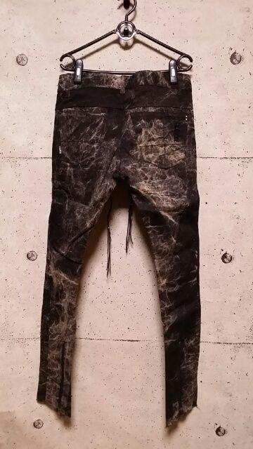 ViKMRIIP Double Zip  Skinny Pants 2 BLACKKHAKI  uh 