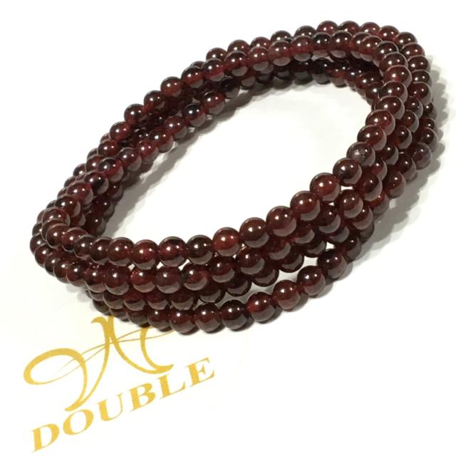 《お買い得品》長さ68cm 天然石ガーネット 4連ブレス < 女性アクセサリー/時計  《お買い得品》長さ68cm 天然石ガーネット 4連ブレス < 女性アクセサリー/時計の