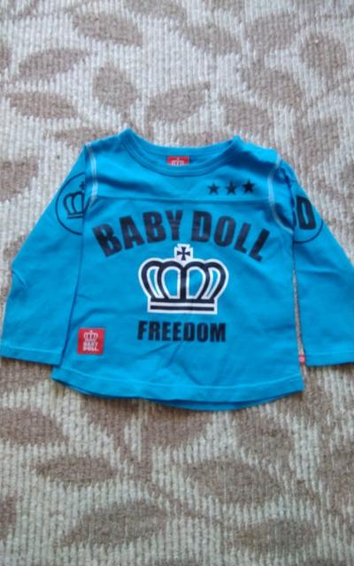 子ども服  Baby  DOLL  長袖Tシャツ80cm < ブランド  子ども服  Baby  DOLL  長袖Tシャツ80cm  < ブランドの