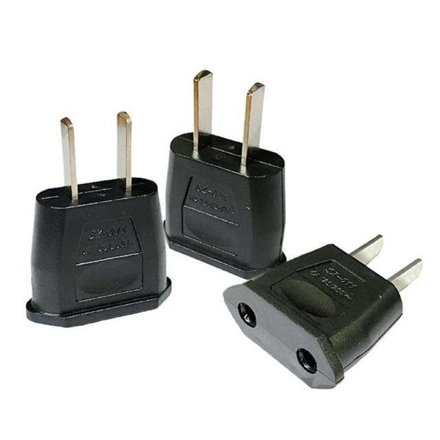 変換プラグ 3個セット 6A 100-250V 日本国内用 Cタイプ→Aタイプ 純銅 電源 変換アダプター コンセント 海外 旅行 < 家電/AV  変換プラグ 3個セット 6A 100-250V 日本国内用 Cタイプ→Aタイプ 純銅 電源 変換アダプター コンセント 海外 旅行 < 家電/AVの