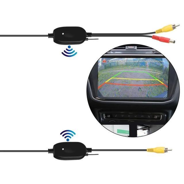 バックカメラワイヤレス配線キット バックカメラとナビをワイヤレス接続 バックカメラ用ワイヤレス2.4GHz ビデオトランスミッター < 自動車/バイク バックカメラワイヤレス配線キット バックカメラとナビをワイヤレス接続 バックカメラ用ワイヤレス2.4GHz ビデオトランスミッター < 自動車/バイク