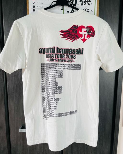 浜崎あゆみ アジアツアー2008 Tシャツ Mサイズ < タレントグッズ  浜崎あゆみ アジアツアー2008 Tシャツ Mサイズ < タレントグッズの