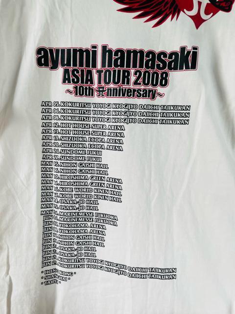 浜崎あゆみ アジアツアー2008 Tシャツ Mサイズ < タレントグッズ  浜崎あゆみ アジアツアー2008 Tシャツ Mサイズ < タレントグッズの