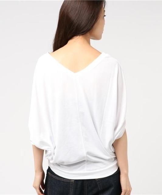 ☆WEGO両Vネックモモンガスリーブカットソー☆新品タグ付きWHドルマン < 女性ファッション  ☆WEGO両Vネックモモンガスリーブカットソー☆新品タグ付きWHドルマン < 女性ファッションの