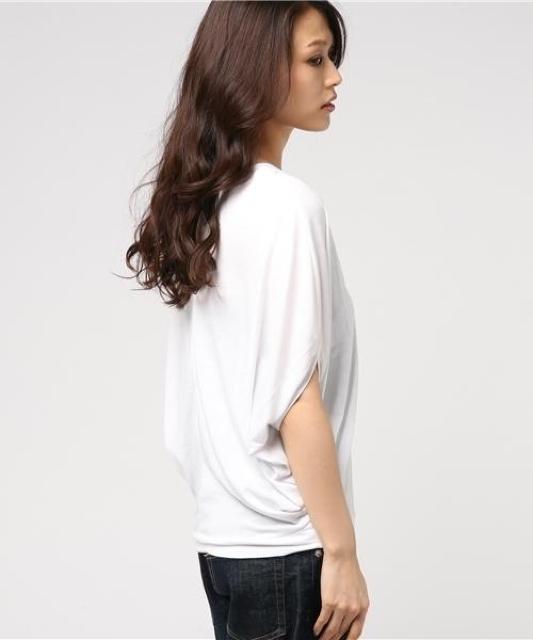 ☆WEGO両Vネックモモンガスリーブカットソー☆新品タグ付きWHドルマン < 女性ファッション  ☆WEGO両Vネックモモンガスリーブカットソー☆新品タグ付きWHドルマン < 女性ファッションの