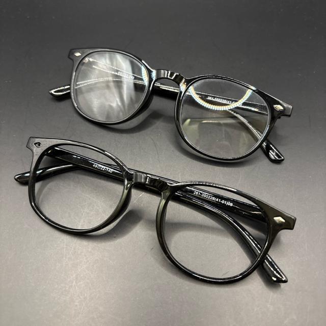 即決 GU ジーユー UVカット セルフレーム ウェリントングラス 2個セット < ブランド  即決 GU ジーユー UVカット セルフレーム ウェリントングラス 2個セット  < ブランドの