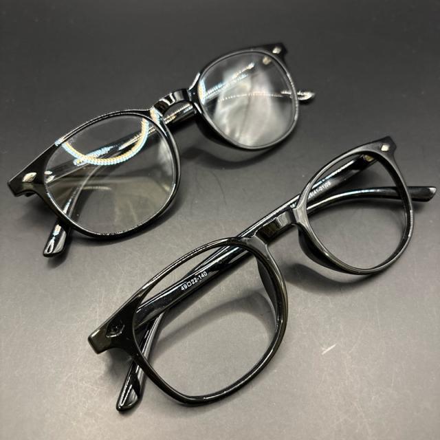 即決 GU ジーユー UVカット セルフレーム ウェリントングラス 2個セット < ブランド  即決 GU ジーユー UVカット セルフレーム ウェリントングラス 2個セット < ブランドの