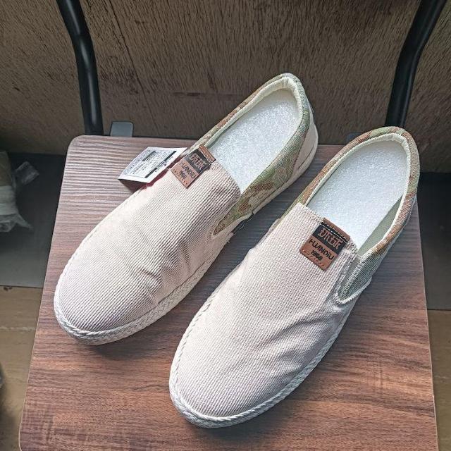 新品 27cm 27.5 メンズ スリッポン ベージュ シューズ 靴 44 < 男性ファッション  新品 27cm 27.5 メンズ スリッポン ベージュ シューズ 靴 44  < 男性ファッションの