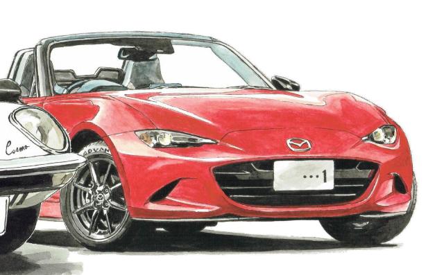 NC-096コスモ/ロードスター限定版画サイン額装作家平右ヱ門 < 自動車/バイク NC-096コスモ/ロードスター限定版画サイン額装作家平右ヱ門 < 自動車/バイク