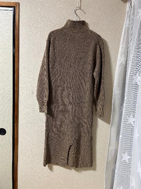 新品タグ付きAZUL by moussy★首元チャックニットワンピース < ブランド 新品タグ付きAZUL by moussy★首元チャックニットワンピース < ブランドの