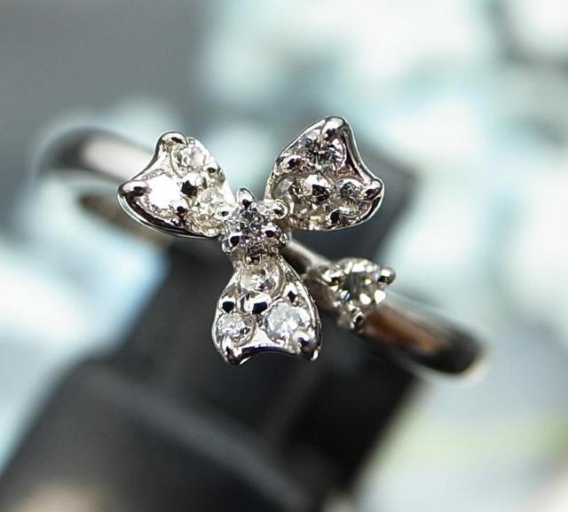 ���@���h�[���R �v���`�i�_�C�������h�����O��0.10ct��11����3.1g���v���`�i900 3655 �� �����A�N�Z�T���[/���v�� 