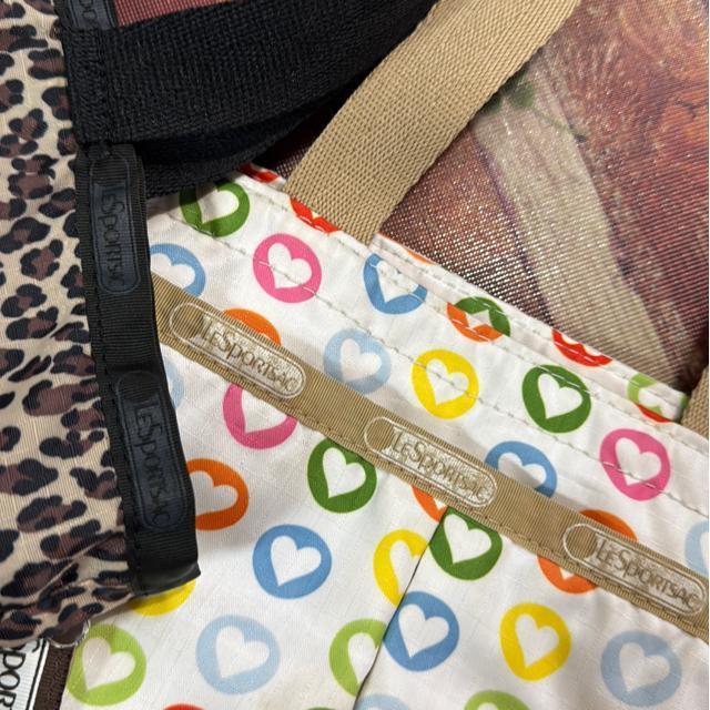 ���ӂ����߂ā�LeSportsac�����X�|�[�g�T�b�N �o�b�O���|�[�` 5�_�Z�b�g ���I�p�[�h�� �n�[�g�� ����1000�~�X�^�[�g �� �u�����h�� 