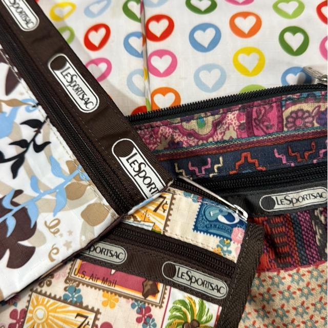 ���ӂ����߂ā�LeSportsac�����X�|�[�g�T�b�N �o�b�O���|�[�` 5�_�Z�b�g ���I�p�[�h�� �n�[�g�� ����1000�~�X�^�[�g �� �u�����h�� 