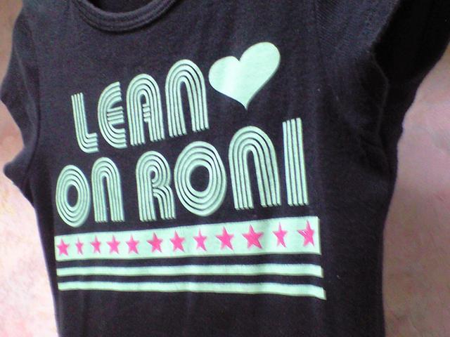 RONIプリントcute☆星ラメTシャツ黒:M(120〜130) < ブランド  RONIプリントcute☆星ラメTシャツ黒:M(120〜130) < ブランドの