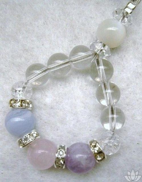 ローズクォーツxブルーレースxアメジストストラップ*1 < 家電/AV ローズクォーツxブルーレースxアメジストストラップ*1 < 家電/AVの