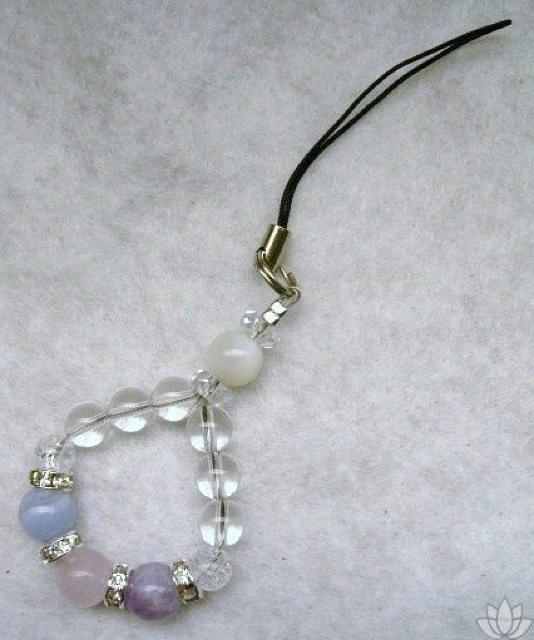 ローズクォーツxブルーレースxアメジストストラップ*1 < 家電/AV ローズクォーツxブルーレースxアメジストストラップ*1 < 家電/AVの