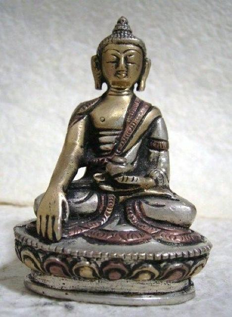 銅・白銅・真鍮製 阿しゅく如来像 8.2センチ < インテリア/ライフ 銅・白銅・真鍮製 阿しゅく如来像 8.2センチ < インテリア/ライフの