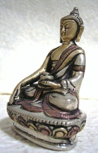 銅・白銅・真鍮製 阿しゅく如来像 8.2センチ < インテリア/ライフ 銅・白銅・真鍮製 阿しゅく如来像 8.2センチ < インテリア/ライフの