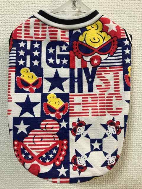 ★ハンドメイド ヒスミニ シャツ アメリカン 青 ボーダー S★ < ペット/手芸/園芸  ★ハンドメイド ヒスミニ シャツ アメリカン 青 ボーダー S★  < ペット/手芸/園芸の