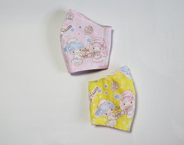 S14夏涼 【限定】★ お肌に優しい キキララ 接触冷感立体マスク (*^^*)ハンドメイド S < 女性ファッション  S14夏涼 【限定】★ お肌に優しい キキララ 接触冷感立体マスク (*^^*)ハンドメイド S  < 女性ファッションの