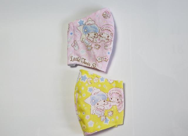 S14夏涼 【限定】★ お肌に優しい キキララ 接触冷感立体マスク (*^^*)ハンドメイド S < 女性ファッション  S14夏涼 【限定】★ お肌に優しい キキララ 接触冷感立体マスク (*^^*)ハンドメイド S < 女性ファッションの