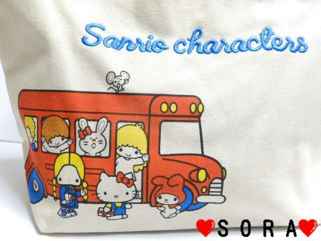 【サンリオキャラクターズ】可愛い♪学校.職場.塾.お出掛けに 70sキャンパス 刺繍 マチ付 ミニトートバッグ < アニメ/コミック/キャラクター  【サンリオキャラクターズ】可愛い♪学校.職場.塾.お出掛けに 70sキャンパス 刺繍 マチ付 ミニトートバッグ < アニメ/コミック/キャラクターの