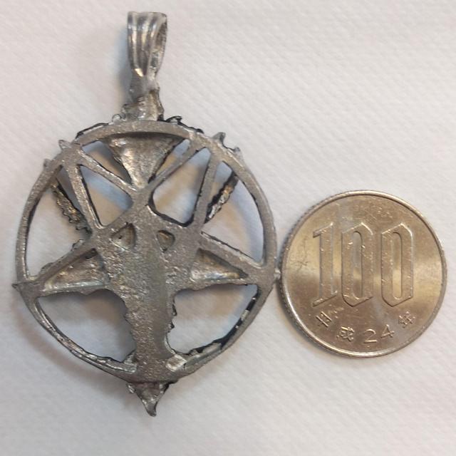 AzureGreen: Inverted Pentagram バフォメット < 女性アクセサリー/時計  AzureGreen: Inverted Pentagram バフォメット < 女性アクセサリー/時計の