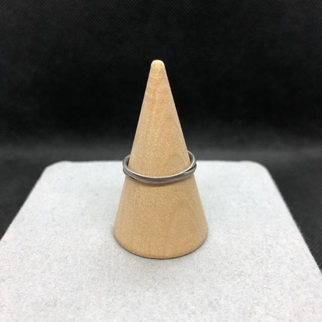 即決 THE KISS SILVER シルバー リング 指輪 17号 < ブランド 即決 THE KISS SILVER シルバー リング 指輪 17号 < ブランドの