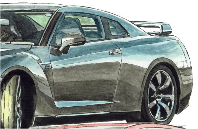 NC-100インフィニティ/GTR限定版画サイン額装作家平右ヱ門 < 自動車/バイク NC-100インフィニティ/GTR限定版画サイン額装作家平右ヱ門 < 自動車/バイク