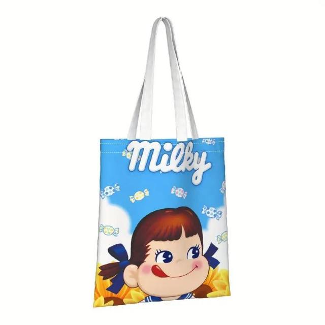 超お買い得1190円★ミルキー 可愛い カートゥーン キャンバス トートバッグ < 女性ファッション  超お買い得1190円★ミルキー 可愛い カートゥーン キャンバス トートバッグ  < 女性ファッションの