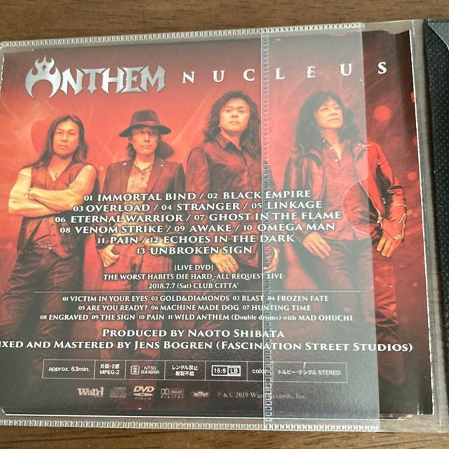 Z ANTHEM / NUCLEUSyCD+CDVD AZ@Wp^@n[hbN@wB^  CD/DVD/rfI 