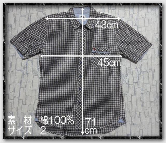 アーノルドパーマータイムレス 刺繍入りチェック半袖シャツ < ブランド アーノルドパーマータイムレス 刺繍入りチェック半袖シャツ < ブランドの