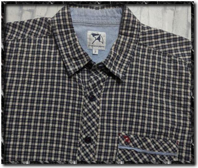 アーノルドパーマータイムレス 刺繍入りチェック半袖シャツ < ブランド アーノルドパーマータイムレス 刺繍入りチェック半袖シャツ < ブランドの