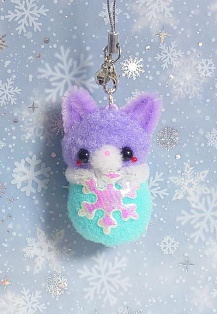 ハンドメイド♪ポンポンマスコット★アニマルクリスマス☆オーナメント★ゆめかわ結晶玉アニマルAねこ < ペット/手芸/園芸 ハンドメイド♪ポンポンマスコット★アニマルクリスマス☆オーナメント★ゆめかわ結晶玉アニマルAねこ < ペット/手芸/園芸の