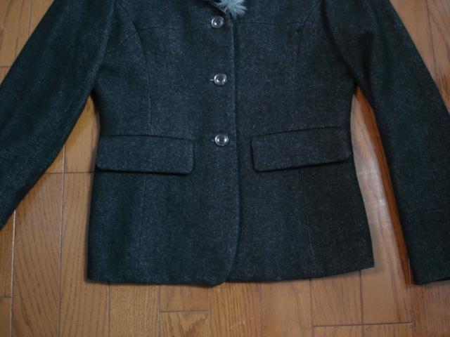 キャサリンロス ファー付きウールデザインジャケット★最終出品! < ブランド キャサリンロス ファー付きウールデザインジャケット★最終出品! < ブランドの