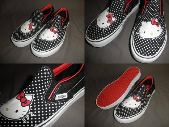 激レア US限定《Vans x Hello Kittyコラボ》ClassicSlipOn24.0a < ブランド  激レア US限定《Vans x Hello Kittyコラボ》ClassicSlipOn24.0a < ブランドの