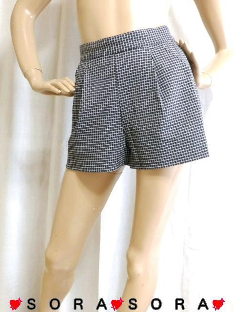 【CECIL McBEE/セシルマクビー】チェック柄タックショートパンツ < ブランド 【CECIL McBEE/セシルマクビー】チェック柄タックショートパンツ < ブランドの