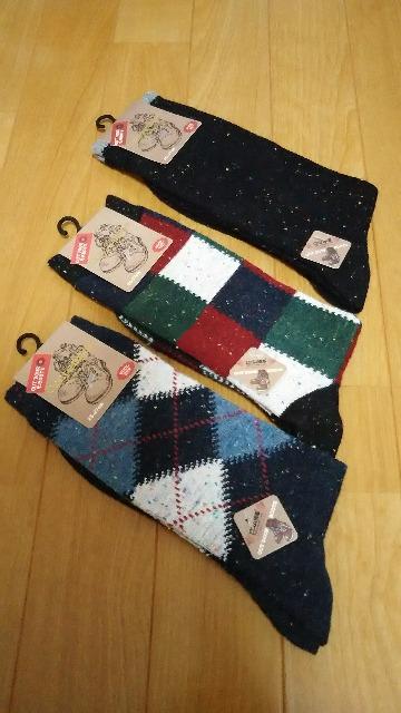新品◆あったか靴下◆3足セット◆冬物◆画像参照◆3柄セット < 男性ファッション 新品◆あったか靴下◆3足セット◆冬物◆画像参照◆3柄セット < 男性ファッションの