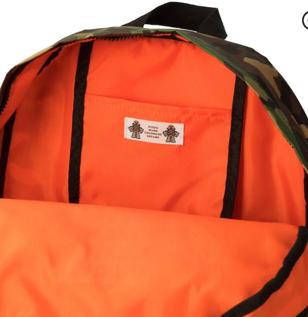 GU×STUDIOSEVEN・迷彩柄ロゴ刺繍バックパック < ブランド GU×STUDIOSEVEN・迷彩柄ロゴ刺繍バックパック < ブランドの