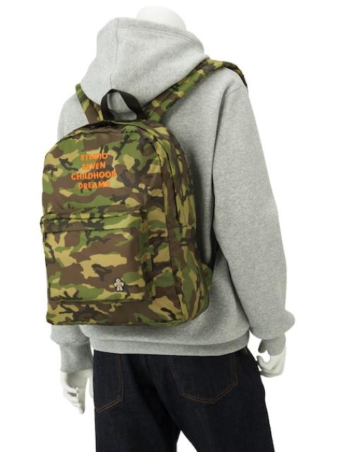 GU×STUDIOSEVEN・迷彩柄ロゴ刺繍バックパック < ブランド GU×STUDIOSEVEN・迷彩柄ロゴ刺繍バックパック < ブランドの