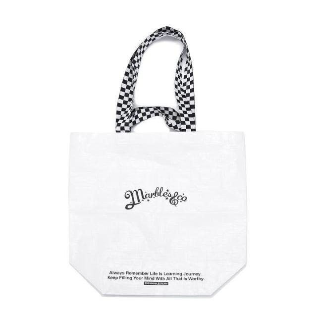 新品 MARBLES マーブルズ DURABLE TOTE BAG LOGO ロゴ トートバッグ 白 エコバッグ TMT < ブランド 新品 MARBLES マーブルズ DURABLE TOTE BAG LOGO ロゴ トートバッグ 白 エコバッグ TMT < ブランドの