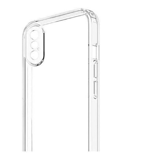 iphone Xs iphoneX �N���A �V���R�� �P�[�X �J�o�[