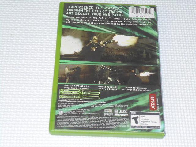 xbox★THE MATRIX PATH OF NEO 海外版 北米版 < ゲーム本体/ソフト  xbox★THE MATRIX PATH OF NEO 海外版 北米版 < ゲーム本体/ソフトの