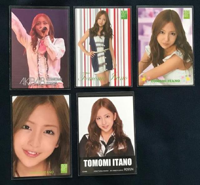 〇 AKB48 板野友美  「トレカ 5枚」 < タレントグッズ  〇 AKB48 板野友美  「トレカ 5枚」  < タレントグッズの