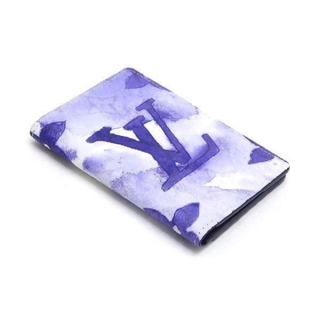 ◆ 本物 新品同様 ◆ LV ルイヴィトン 希少 モノグラム ウォーターカラー カードケース 名刺入れ 保存袋 箱 M80455 < ブランド  ◆ 本物 新品同様 ◆ LV ルイヴィトン 希少 モノグラム ウォーターカラー カードケース 名刺入れ 保存袋 箱 M80455 < ブランドの