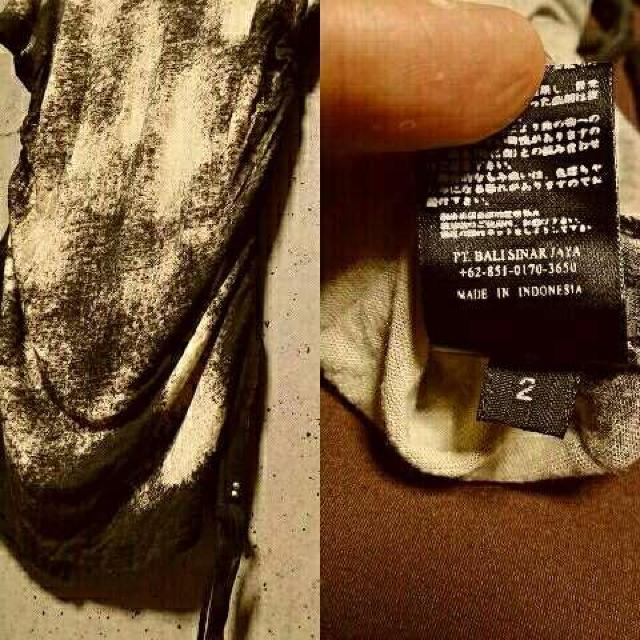 ViKMRIIP Discharged Side Shirring Cut/SS 2  uh 